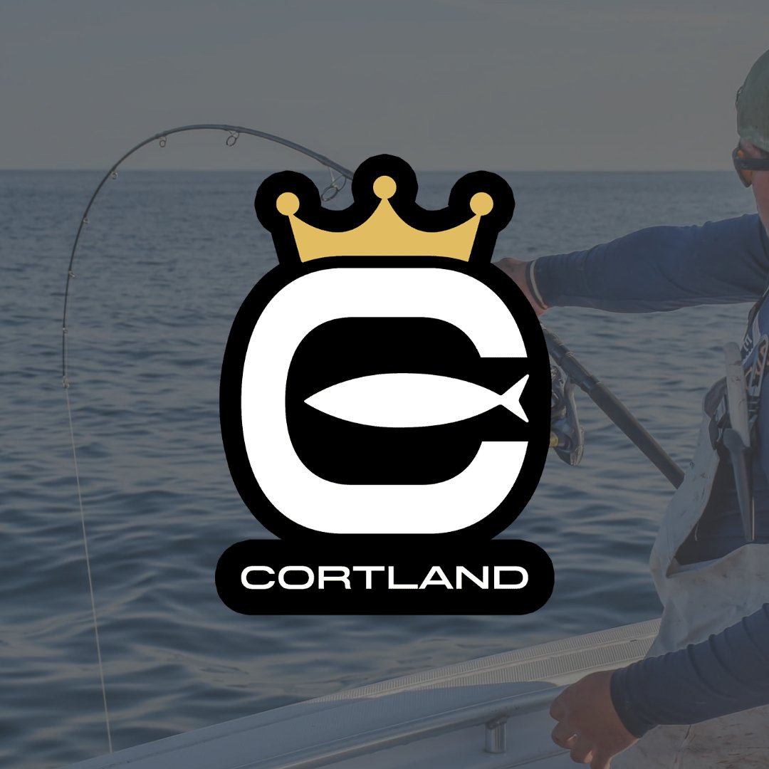 Cortland fishing line in tackle shop in Montauk, NY